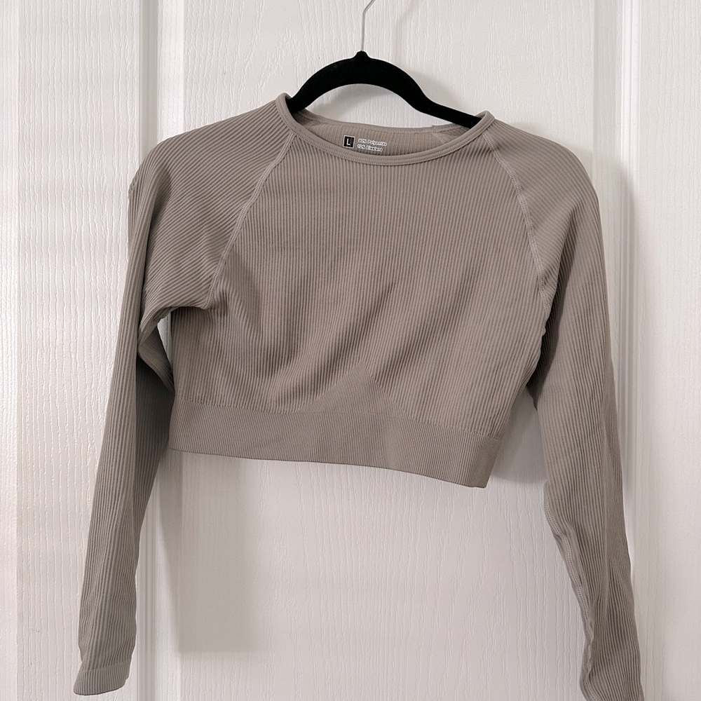 Cropped Workout Shirt